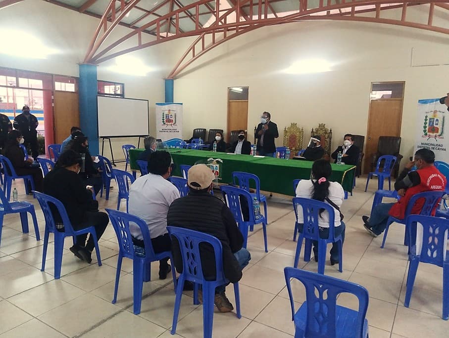 Cayma: agilizan trámites para sanear terrenos de Señor de Huanca y 19 de enero
